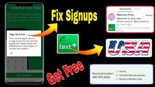 textplus & Nextplus Singups error/ Get Free Textplus USA 🇺🇸 WhatsApp Number 2024