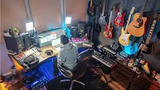Office Recording Studio Setup / Hybrid Analog Gear Setup - Ashley Joseph