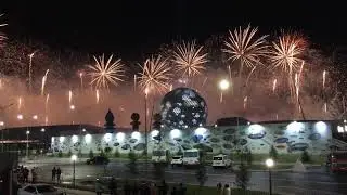 Салют с закрытия выставки EXPO 2017 Astana