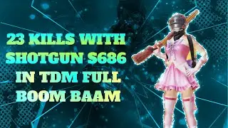 Careless - 23 kills in single tdm match with shotgun|Only S686 Shotgun Challenge|1k special montage|
