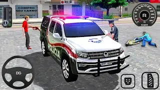 Police Patrulhando o Brasil Simulator - US PoliceTruck Transport 2024 - Android GamePlay