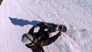 Snowboarding at Jiminy Peak 1-6-2016 GoPro
