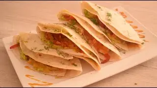 ¡WRAPS o TORTILLAS rellenas! - Receta RÁPIDA