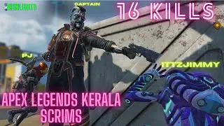 Apex legends Scrims _16kill domination HIGHLIGHTS