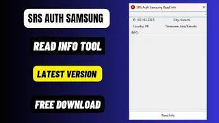 SRS Auth Samsung Read Info 2024 Setup Download