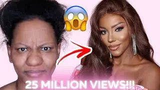 Makeup Transformation 25 MILLION Views Without Plastic Surgery! #makeuptutorial