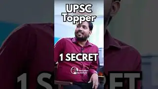 UPSC Topper 1 Secret Trick | UPSC Motivational Video 