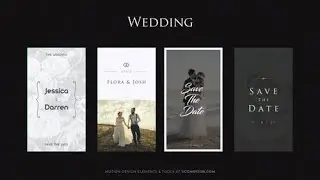 After Effects Template | Stories - Wedding