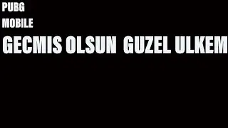 PUBG MOBILE BASLIK BULAMADIM DEPREM ÇOK KÖTÜ BİŞEY