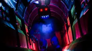 *NEW* TRAPPED IN AN ABANDONED SPACESHIP WITH WITHERED BONNIE! | FNAF Project Lockdown