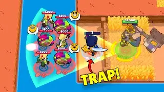 SKILL TEAM TRAP vs NOOB TEAMER !| Brawl Stars 2024 Funny Moments & Fails & Highlights 