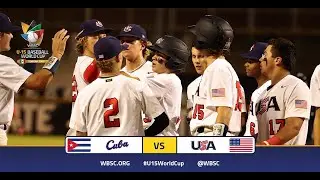Highlights: Cuba vs. USA - Super Round - WBSC U-15 Baseball World Cup 2022