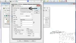 InRoads Survey Options working with symbols, points, and elevations