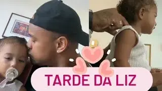 Liz de denguinho com seu papai leo santana 😍