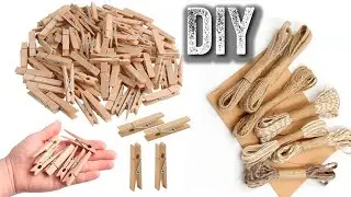 💰 IDEAS FOR DECOR FROM WOODEN STICKS WITH YOUR HANDS. 💣 WOODEN STICKS AND JUTE CRAFTS.