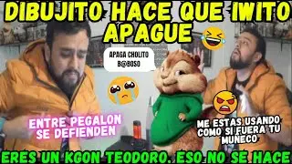 😂DIBUJITO HACE QUE IWITO APAGUE POR SUBS🔥ERES UN KGON TEODORO😡NO SOY TU MUÑECO