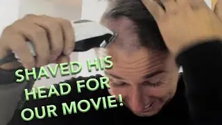 He SHAVED HIS HEAD For Our Short Film! | Behind The Scenes On A 48 Hour Film