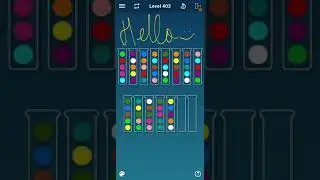 BALL SORT PUZZLE LEVEL 403