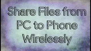 Share Files With Wifi