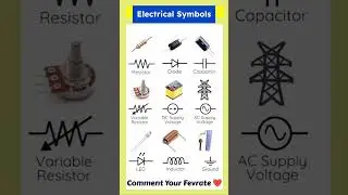Electrical Symbols || #shorts #viral #trending #trendingshort