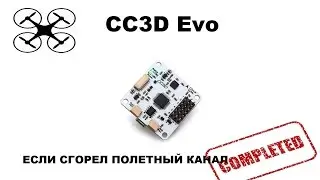 CC3D Evo если сгорел один полетный канал