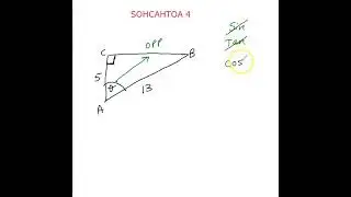 How to solve SOHCAHTOA 4 Part a?