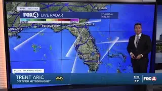 Showers and Storms Arrive Early
