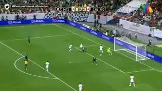 Gol de Roberto Alvarado - México vs canada 19/06/2019