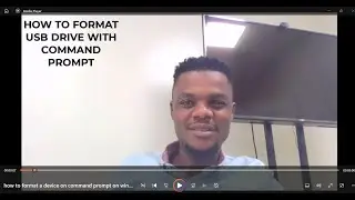 How to format USB drive with CMD (command prompt) on windows 11
