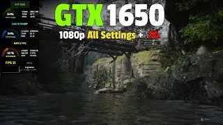Black Myth: Wukong : GTX 1650 - 1080p All Settings + Frame Generation