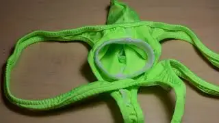 Underwear for men - Lime Big Bulge Thong