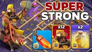 Unstoppable TH16 Sui Hero + Super Hog Rider for Easy Legend Wins! Clash of Clans