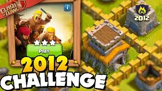 How to complete the 2012 anniversary challenge ( clash of clans )