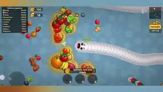 Snake Lite, acerte outros vermes para crescer, gameplay - Viviane Fernandes