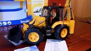 Unboxing Bruder JCB 5CX Eco Backhoe Loader
