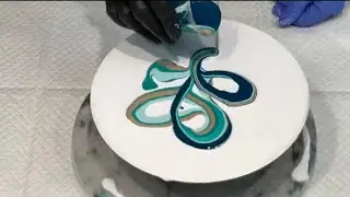 WOW THEY ARE WINNERS ~ 2 - 4 one RIBBON CUP POUR & BLOOM ON MY Spiny thing 🤩fluid art