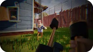EL VECINO ATRAPA A BEBE AENH Y PASA ESTO - AENH HELLO NEIGHBOR