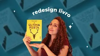 Refiz a capa de um livro de suspense! #redesign