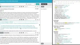 How to Navigate the Bible, Outline & Commentary in the LMW App
