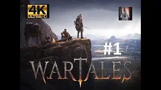 WARTALES Open World RPG Gameplay 4K  / 120 fps