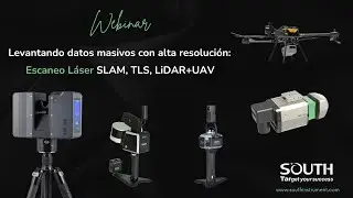 Webinar - Levantando datos masivos con alta resolución: Escaneo Láser SLAM, TLS, LiDAR+UAV