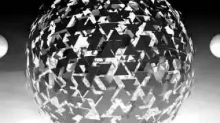 HD Fractal Sphere -- Cinema 4D Demo