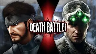 Solid Snake VS Sam Fisher (Metal Gear VS Splinter Cell) | DEATH BATTLE!