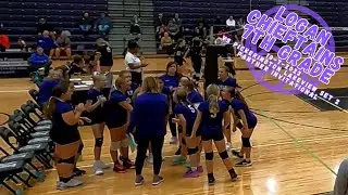 Logan Chieftains vs Pickerington Lakeview 7th Grade Volleyball Set 2 - Panther Invitational -10-7-23