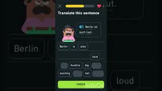 Speedrunning a Duolingo Lesson