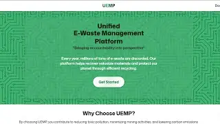 Unified E-Waste Management Platform (UEMP) | 