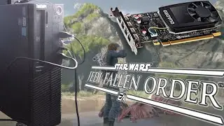PNY Quadro P1000 - Star Wars Jedi: Fallen Order | 1080p Epic Settings | +Fraps