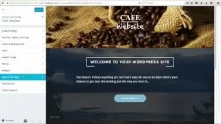 How to Make A Website for free on WordPress.com Restaurant Example