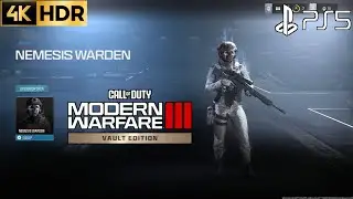 Warden Skin MW3 Vault Edition Warden Skin | Warden MW3 Skins | COD MW3 Warden Skins | MW3 Beta Skin