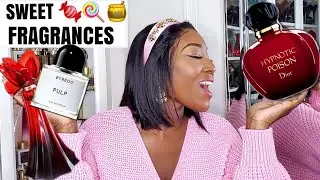 BEST SWEET FRAGRANCES🍭🍬🍯| SWEET & FRUITY FRAGRANCES| PERFUME REVIEWS| PERFUME FOR WOMEN